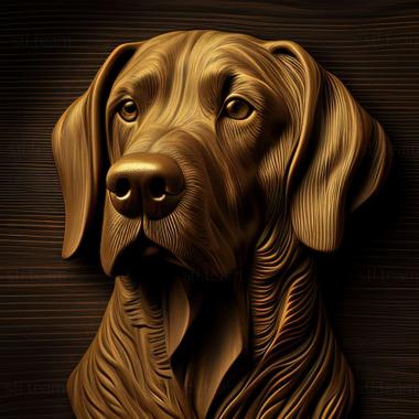 3D model Millie dog famous animal (STL)